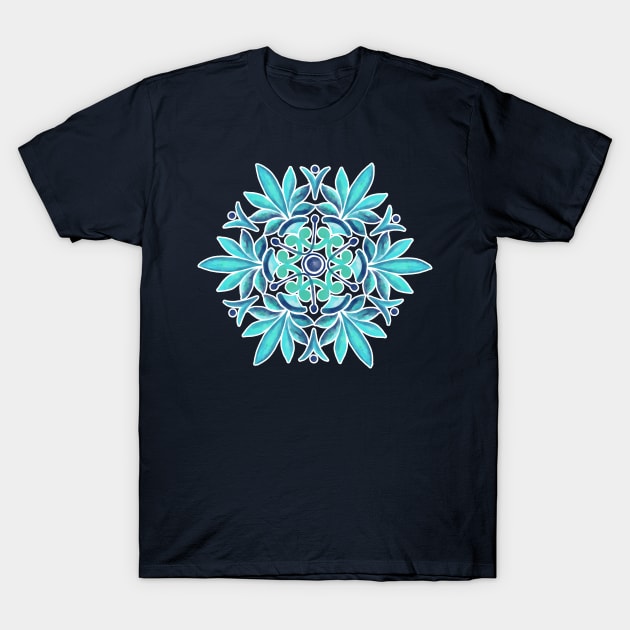 Painterly Polygon T-Shirt by Gingerlique